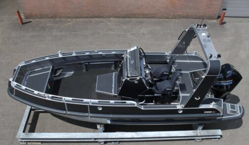 RHIB 65 with outboard